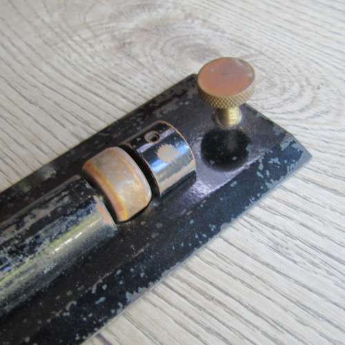 Antique parallel rolling ruler in original box