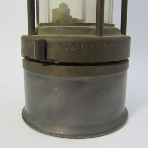 Vintage Wolf safety lamp - mining lamp