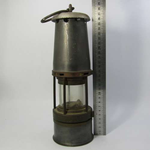 Vintage Wolf safety lamp - mining lamp