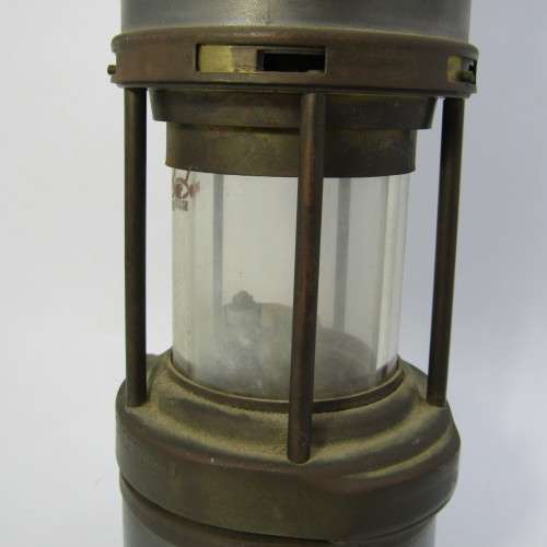 Vintage Wolf safety lamp - mining lamp