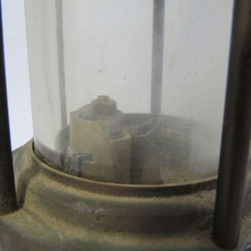 Vintage Wolf safety lamp - mining lamp