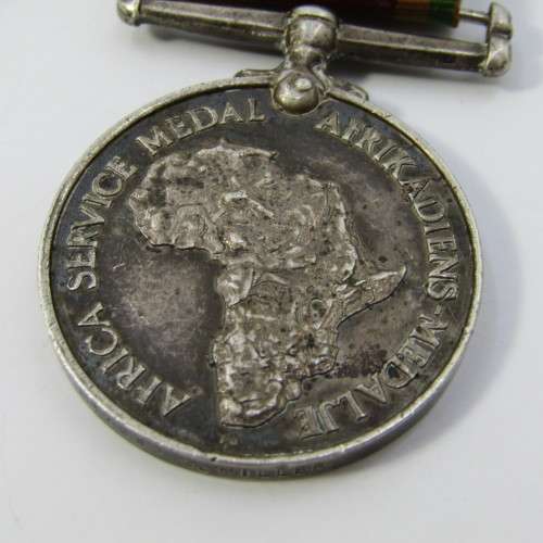 Set of 4 WW2 medals with 8th army clasp issued to M14580 G. Miller