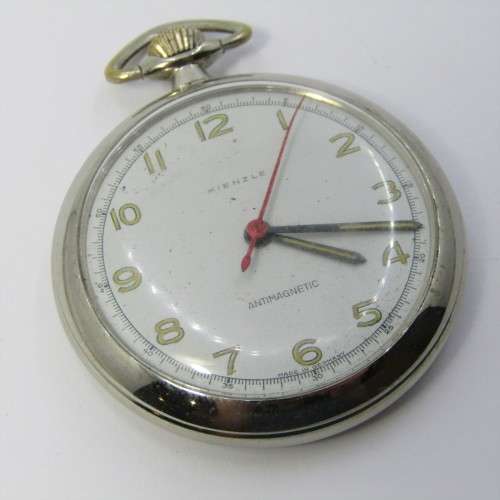 Vintage Kienzle Antimagnetic pocket watch - working