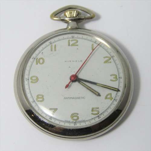 Vintage Kienzle Antimagnetic pocket watch - working