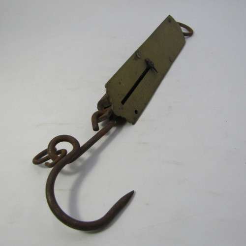Vintage Salter Improved spring balance hanging scale