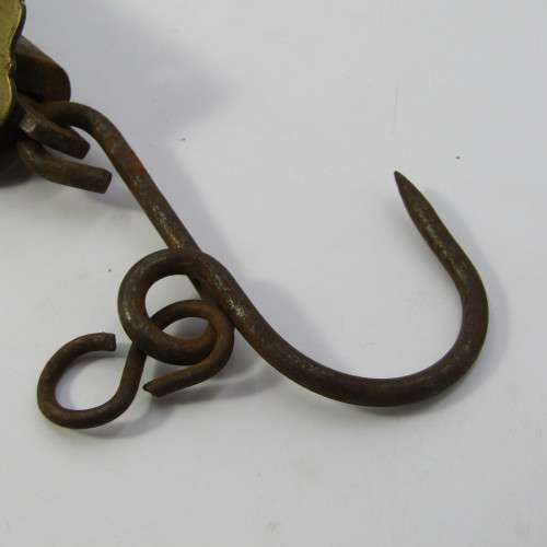 Vintage Salter Improved spring balance hanging scale