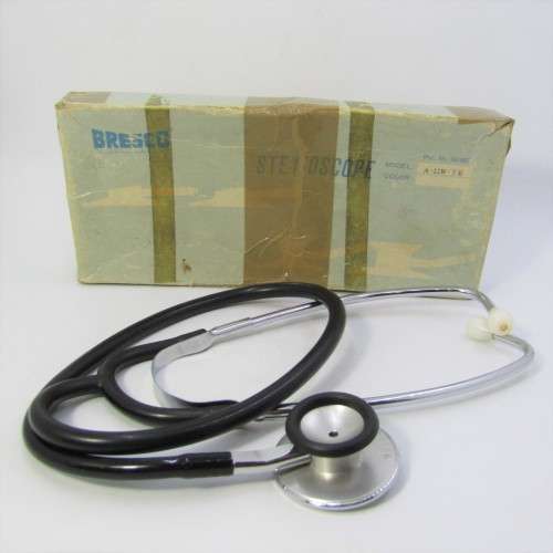 Vintage Bresco stethoscope in original box