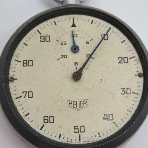 Vintage Heuer stopwatch with calibre 7700 movement - not working - no glass