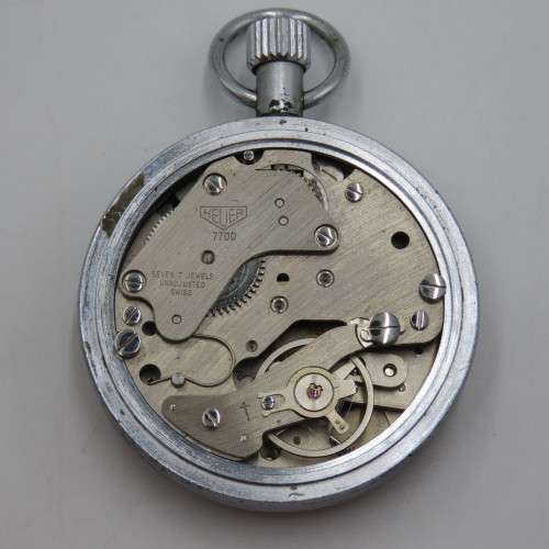 Vintage Heuer stopwatch with calibre 7700 movement - not working - no glass