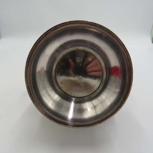 Vintage silver plated jam jar