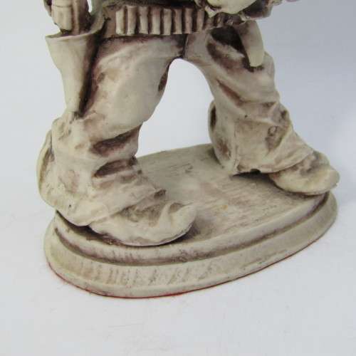Vintage Resin Cowboy sculpture - 21cm