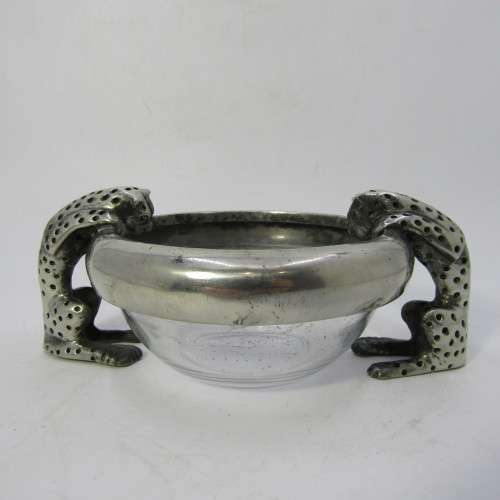Diana Carmichael double Cheetah salt dish