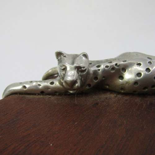 Diana Carmichael Cheetah cheese with knife