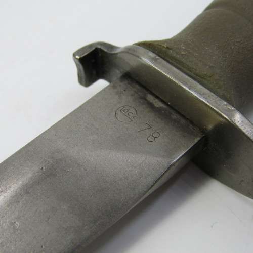 Glock 78 Olive green tactical knife with sheath