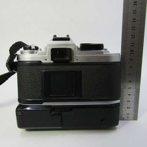 Nikon FG 35mm SLR camera with Cosina 35-70mm 1:3,5 / 4,8 lens