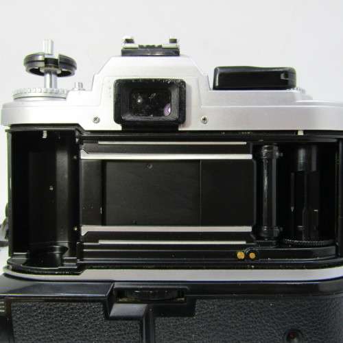 Nikon FG 35mm SLR camera with Cosina 35-70mm 1:3,5 / 4,8 lens