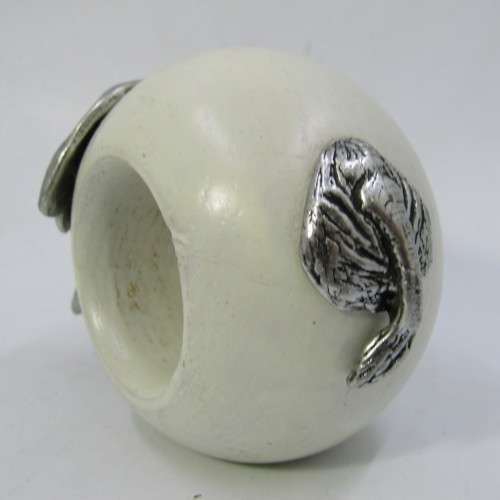 Hot Metal African Elephant napkin ring by Helen Richards