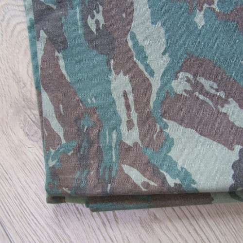 SADF 32 Battalion camo material for curtain / bedding - size 238 x 146cm