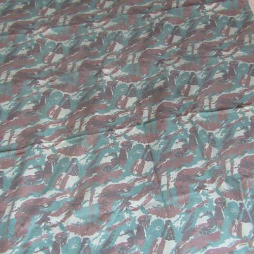 SADF 32 Battalion camo material for curtain / bedding - size 238 x 146cm