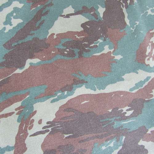 SADF 32 Battalion camo material for curtain / bedding - size 238 x 146cm
