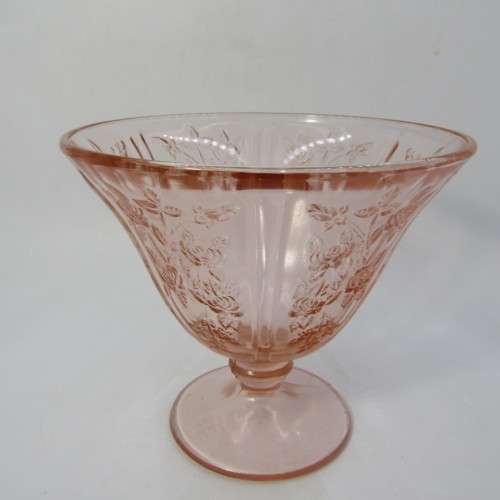 Vintage Carnival glass sweet dish - lid chipped