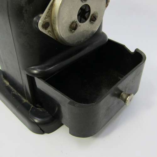 Vintage Steadtler Bakelite No. 5700 pencil sharpener made in Germany - crack on base