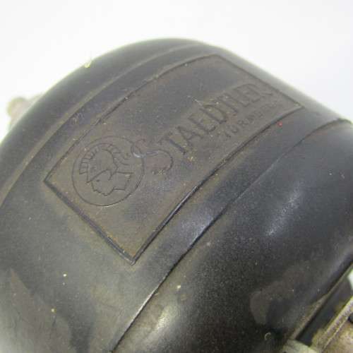Vintage Steadtler Bakelite No. 5700 pencil sharpener made in Germany - crack on base