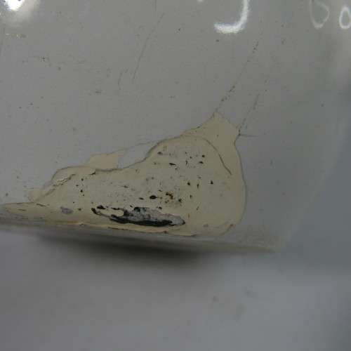 Vintage enamelled small teapot