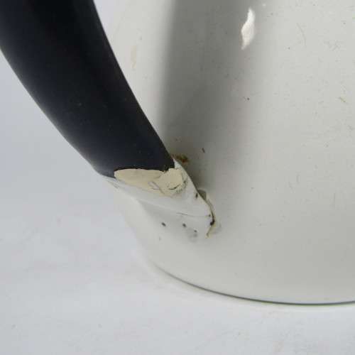 Vintage enamelled small teapot