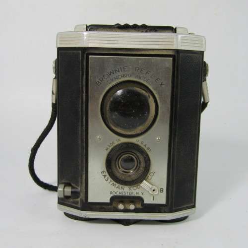 Vintage Brownie Reflex Synchro model camera by Eastman Kodak