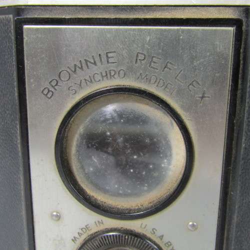 Vintage Brownie Reflex Synchro model camera by Eastman Kodak