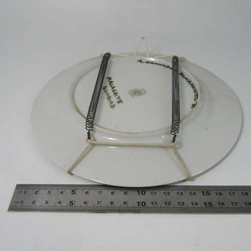 Hand painted Malachite Sunbird on Sri Lanka plate