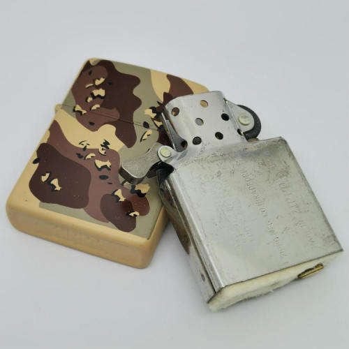 Original US Army camo zippo lighter