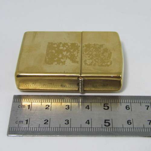 Original 1998 Zippo with two-tone front panel - excellent condition