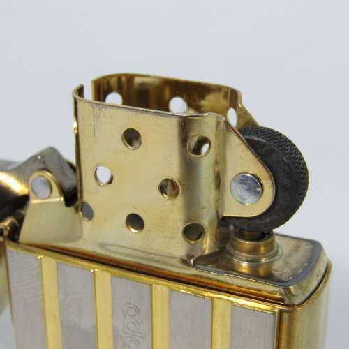 Original 1998 Zippo with two-tone front panel - excellent condition