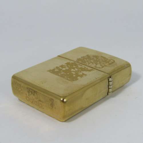 Original 1998 Zippo with two-tone front panel - excellent condition