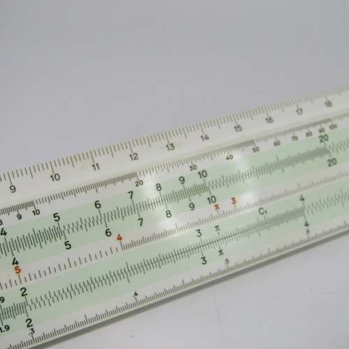 Castel Rietz slide ruler - vintage