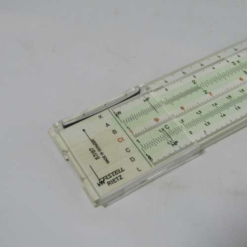 Castel Rietz slide ruler - vintage