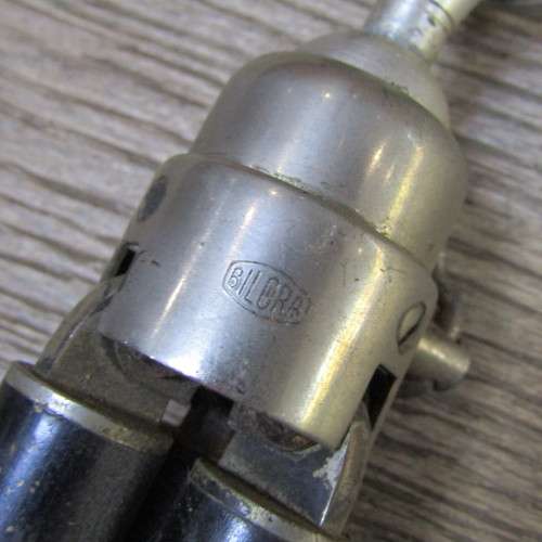 Vintage German made MILORA camera tripod with brass feet - 129cm