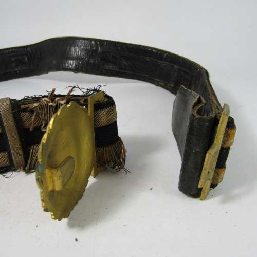 WW2 Royal Navy belt buckle - 105cm