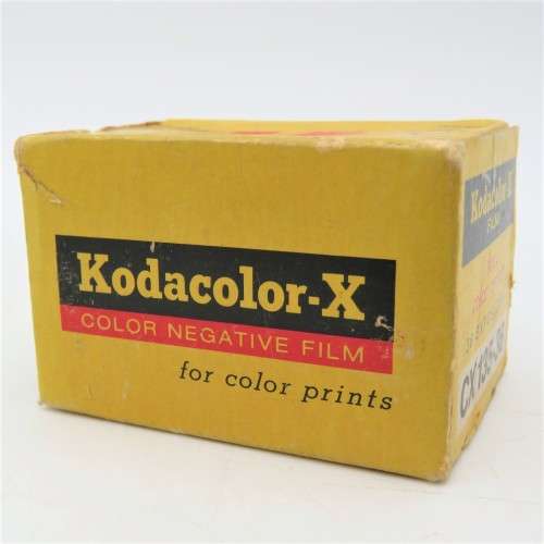 Kodak Kodacolor CX135-36 film - expired June 1975 - unused