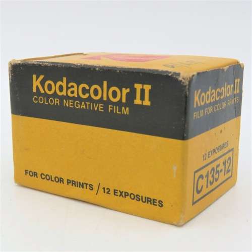 Kodak kodacolor 2-C135-12 film - expired July 1978 - unused and unopened