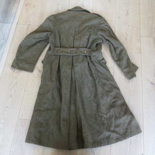 Old Military wool trench coat