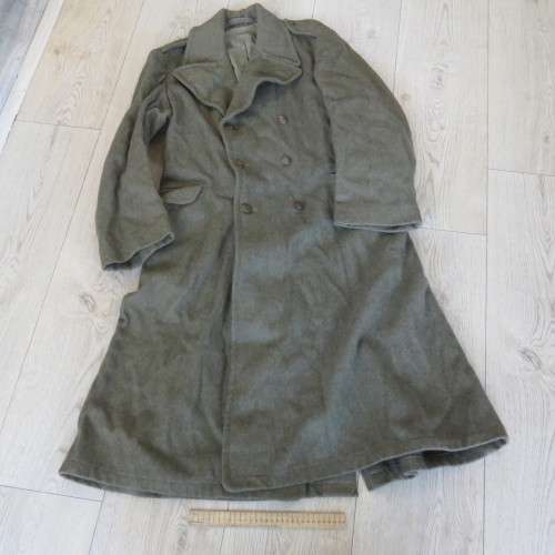 Old Military wool trench coat