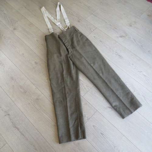 SADF 1961 battledress trousers with suspenders - Size 32