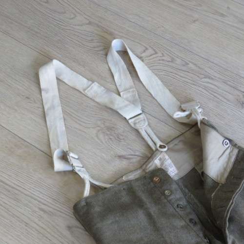SADF 1961 battledress trousers with suspenders - Size 32