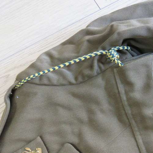 Old SA Army tunic with shooting balkie and lanyard