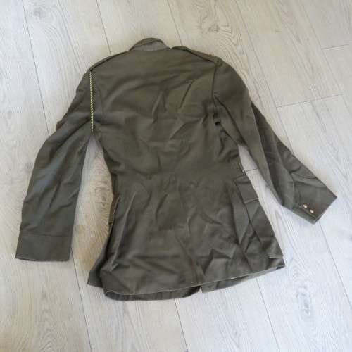 Old SA Army tunic with shooting balkie and lanyard