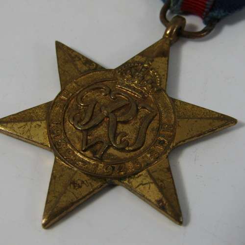 Set of 4 WW2 medals issued to M11710J. Scholtz