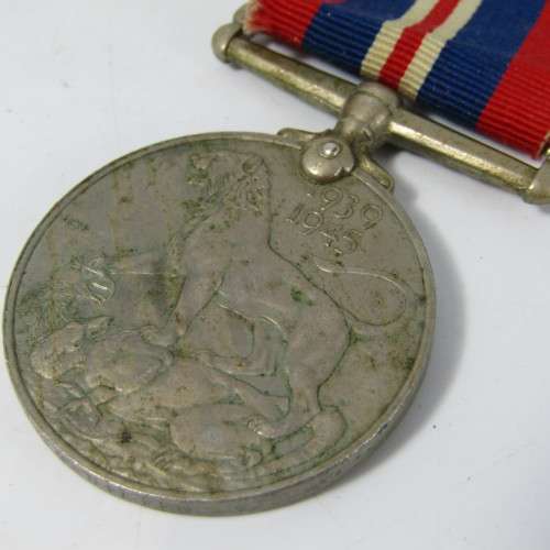 Set of 4 WW2 medals issued to M11710J. Scholtz